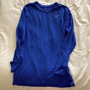 NIKE dri fit long sleeve tee
